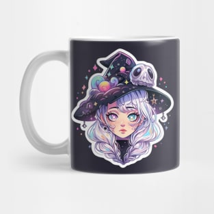 Cute Kawaii Pastel Witch Mug